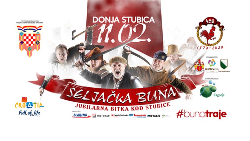 The historic peasants’ revolt which took place 450 years ago in the Croatian town of Donja Stubica