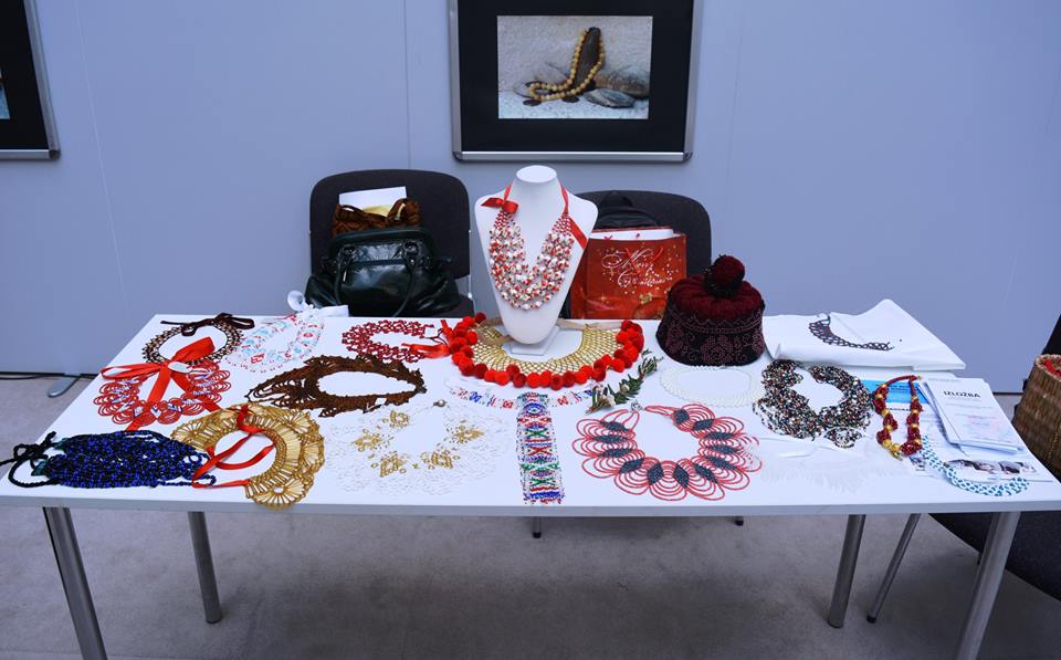 Traditional Croatian jewellery on display