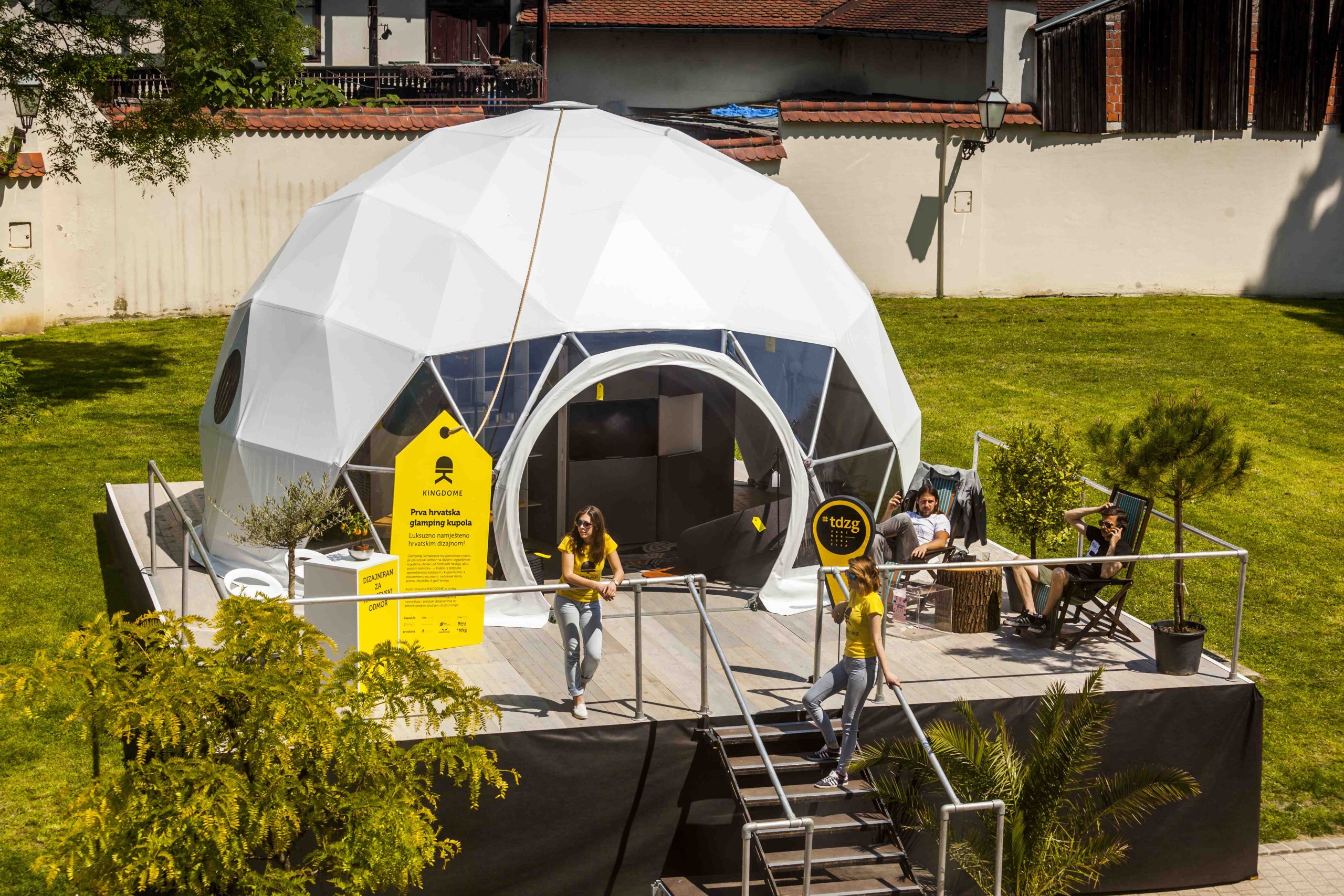 [PHOTOS] A Look Inside the First Croatian Glamping Dome