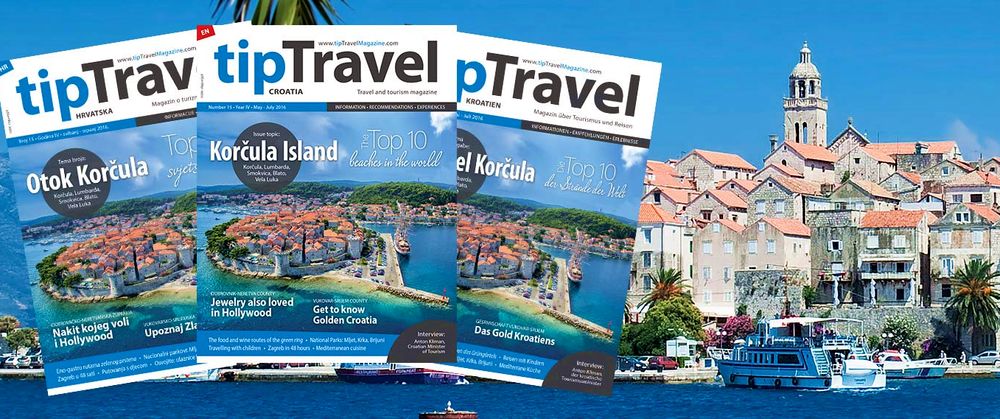 Korčula Island Focus in Latest Issue of tipTravel Magazine