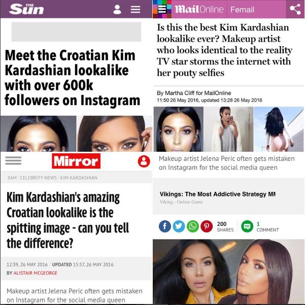 Jelena has made headlines all over the world (photo: Instagram)