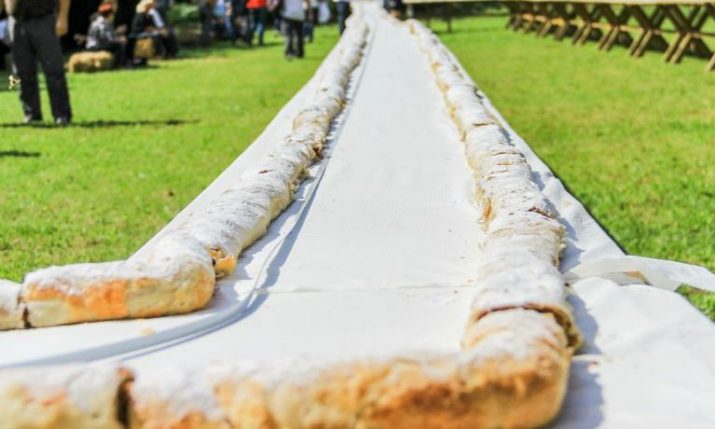 Central Croatia Enters Guinness Records as Home to World’s Longest Strudel