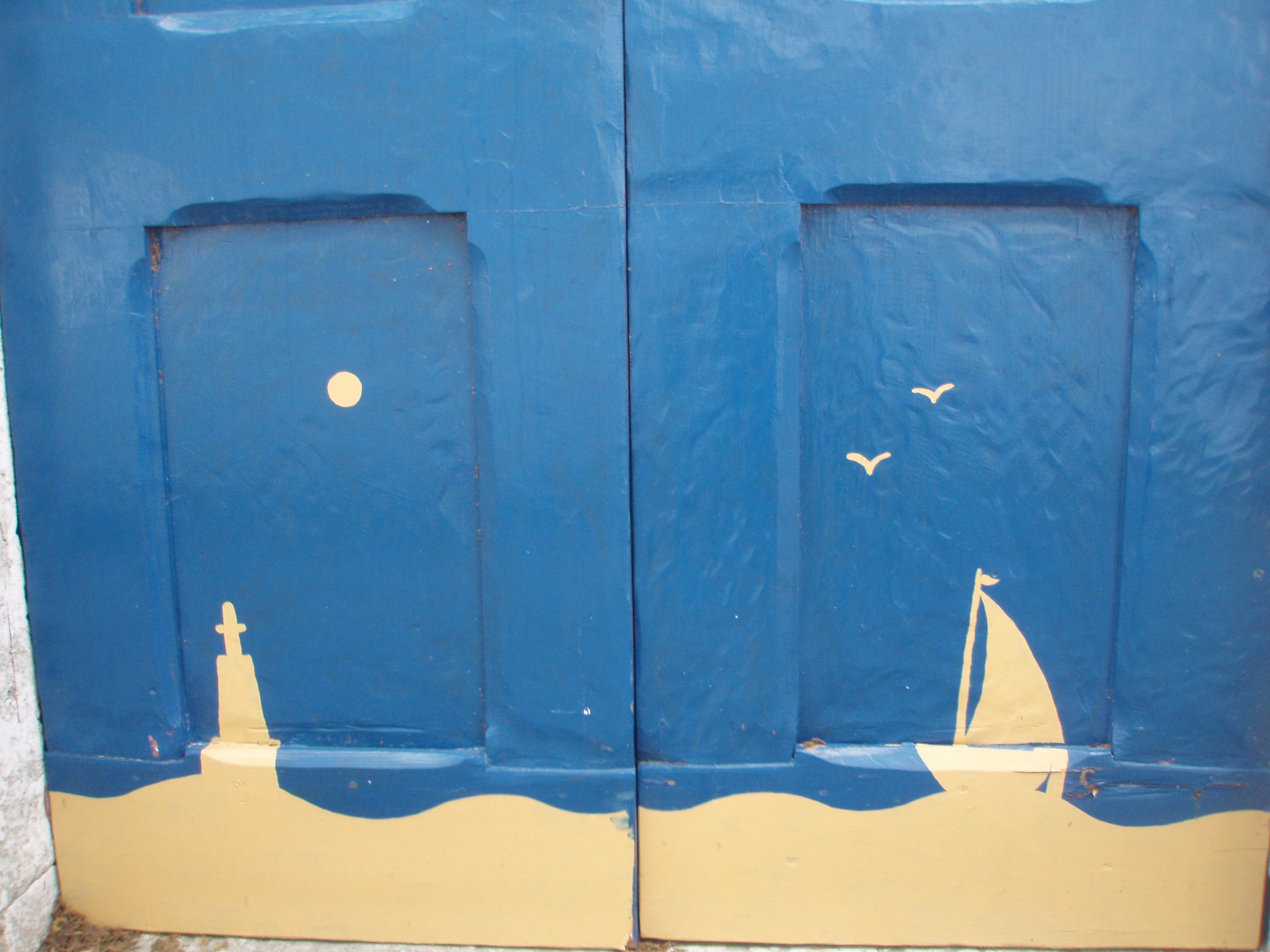 Painted doors on Silba.