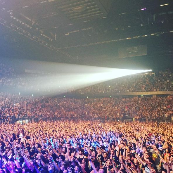 Sell-out crowd in Split (photo: Instagram) 