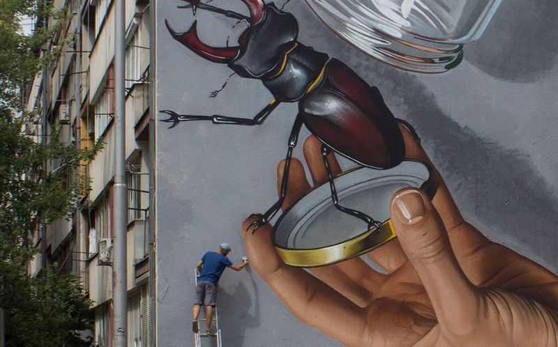 [PHOTOS] Check Out One of Croatia’s Biggest Murals by Lonac