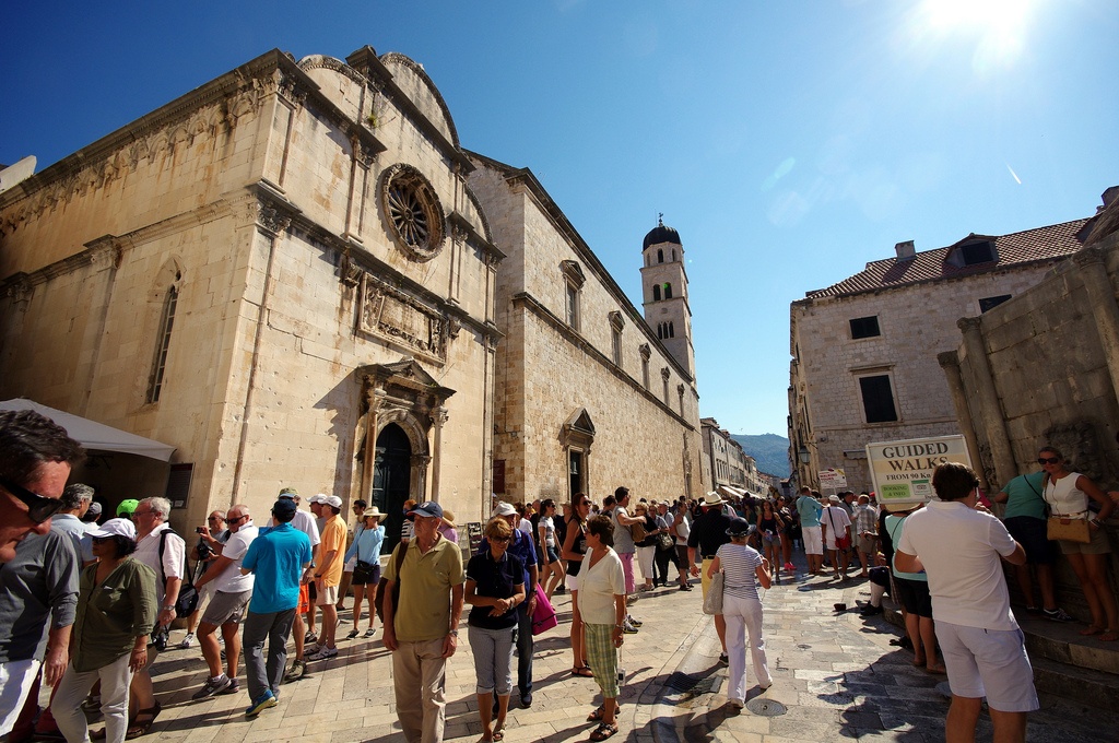 Dubrovnik attracting more people outside of the summer season (photo credit; Twang_Dunga under Creative Commons license)