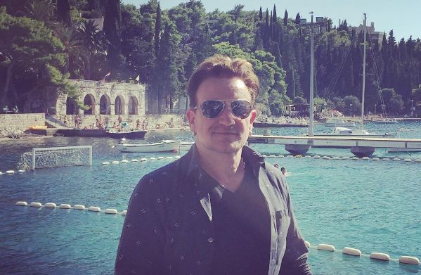 Bono Vox in Cavtat (photo: Instagram)