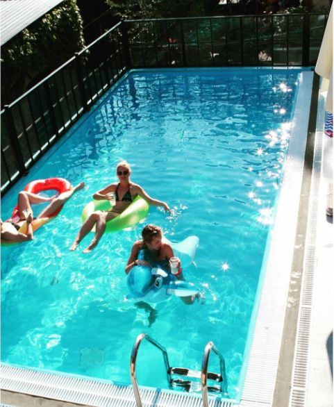The pool at Swanky Mint (photo: Instagram)