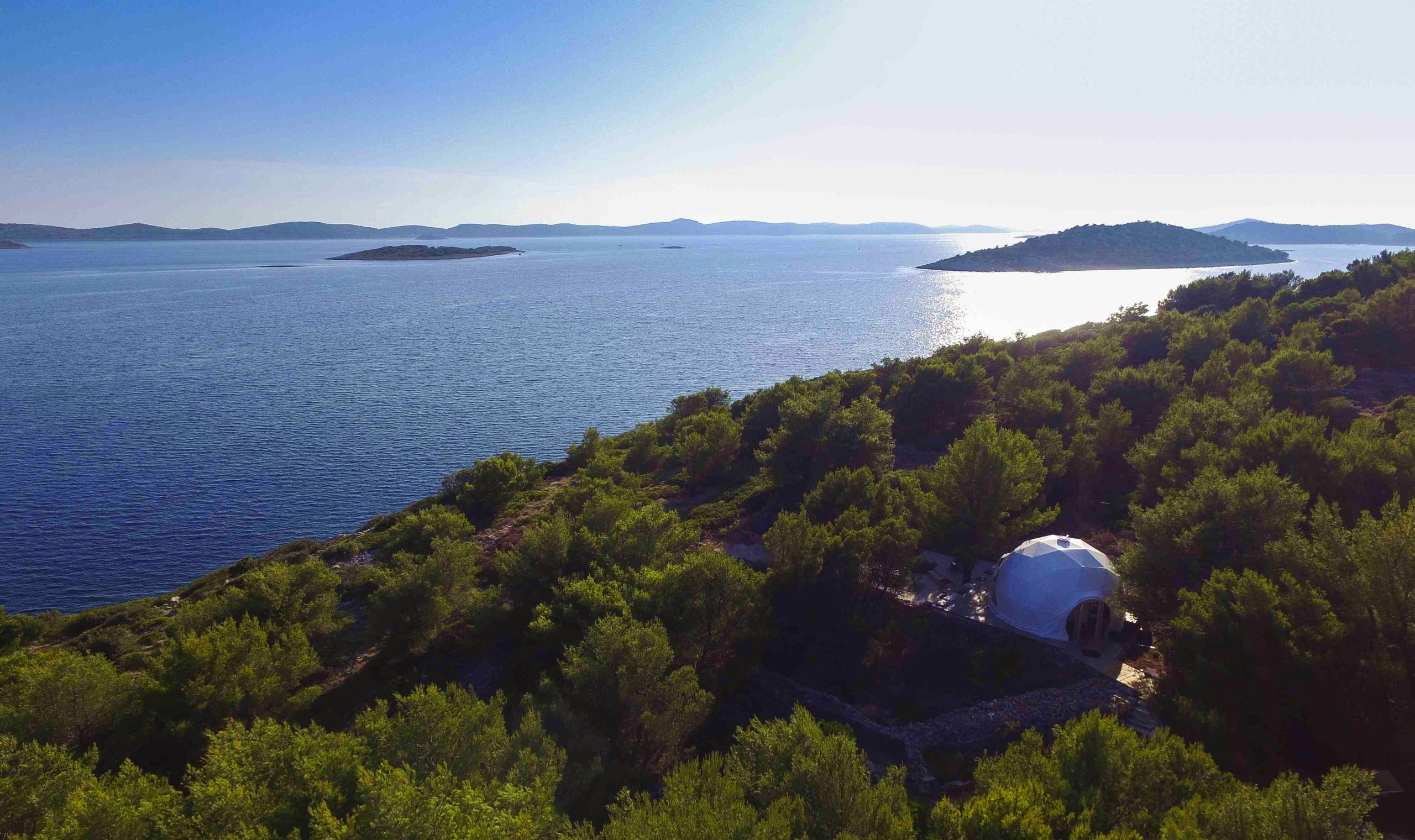 Croatia’s First Luxury Glamping Dome Opens for Tourists