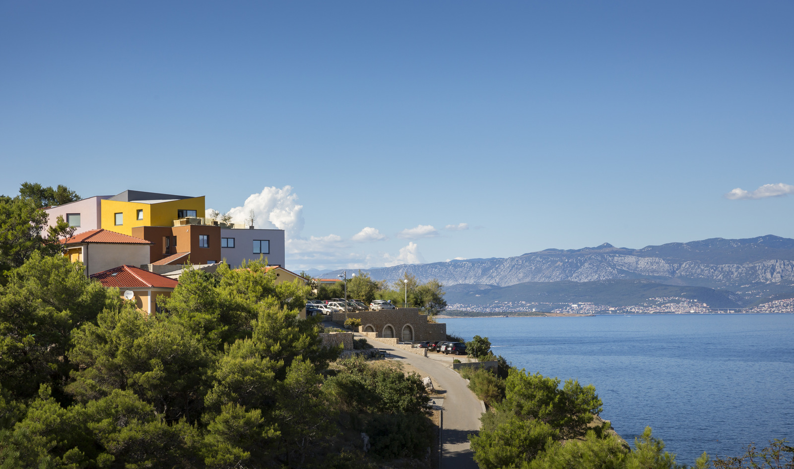 The boutique hotel is situated in an idyllic part of Krk 