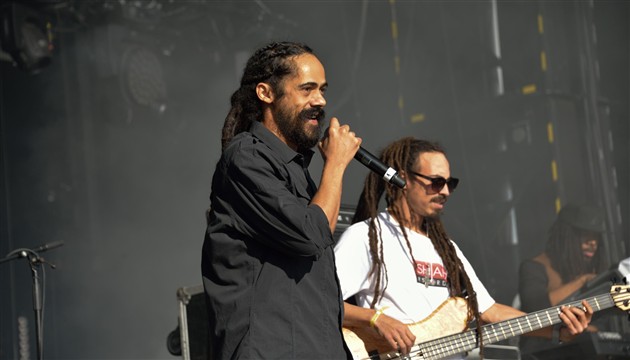 Damian Marley performing at Outlook festival (photo credit: Profimedia)