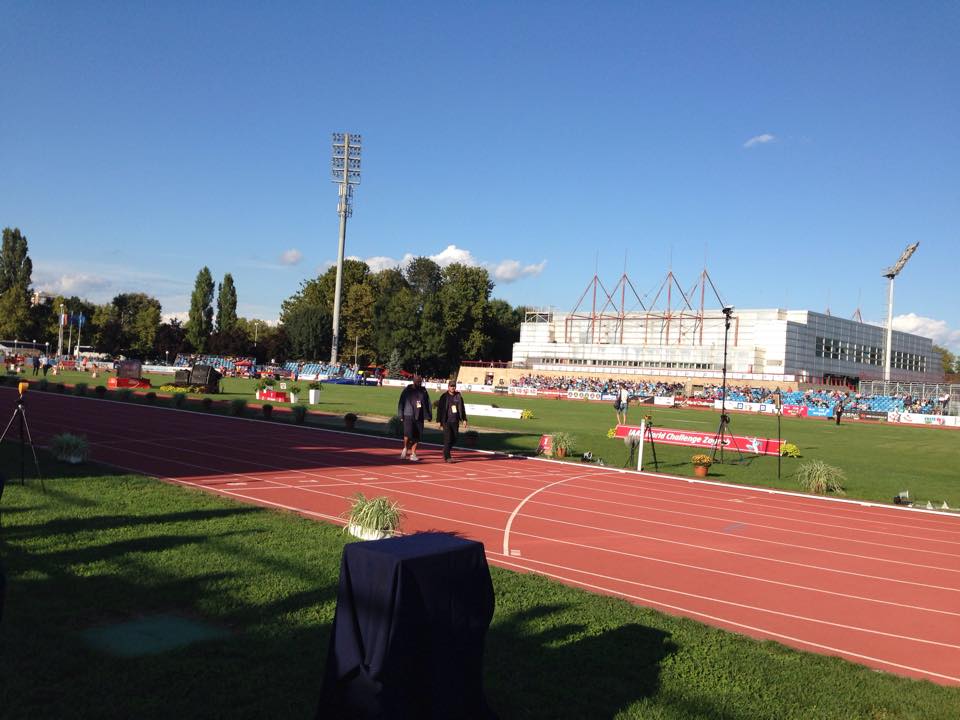 Mladost stadium in Zagreb (photo credit: IAAF World Challenge Zagreb - Hanžek)