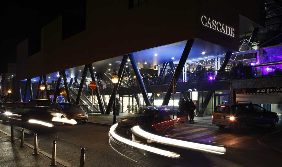 Cascade - the site of the new hotel (photo credit: Radionica Arhitekture)