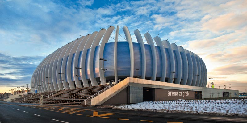Arena Zagreb to host the Davis Cup final (photo credit: grohe.com)