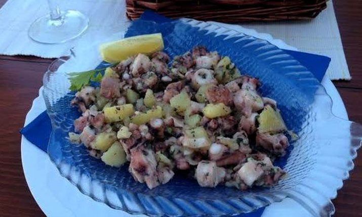 Croatian recipes: Octopus salad