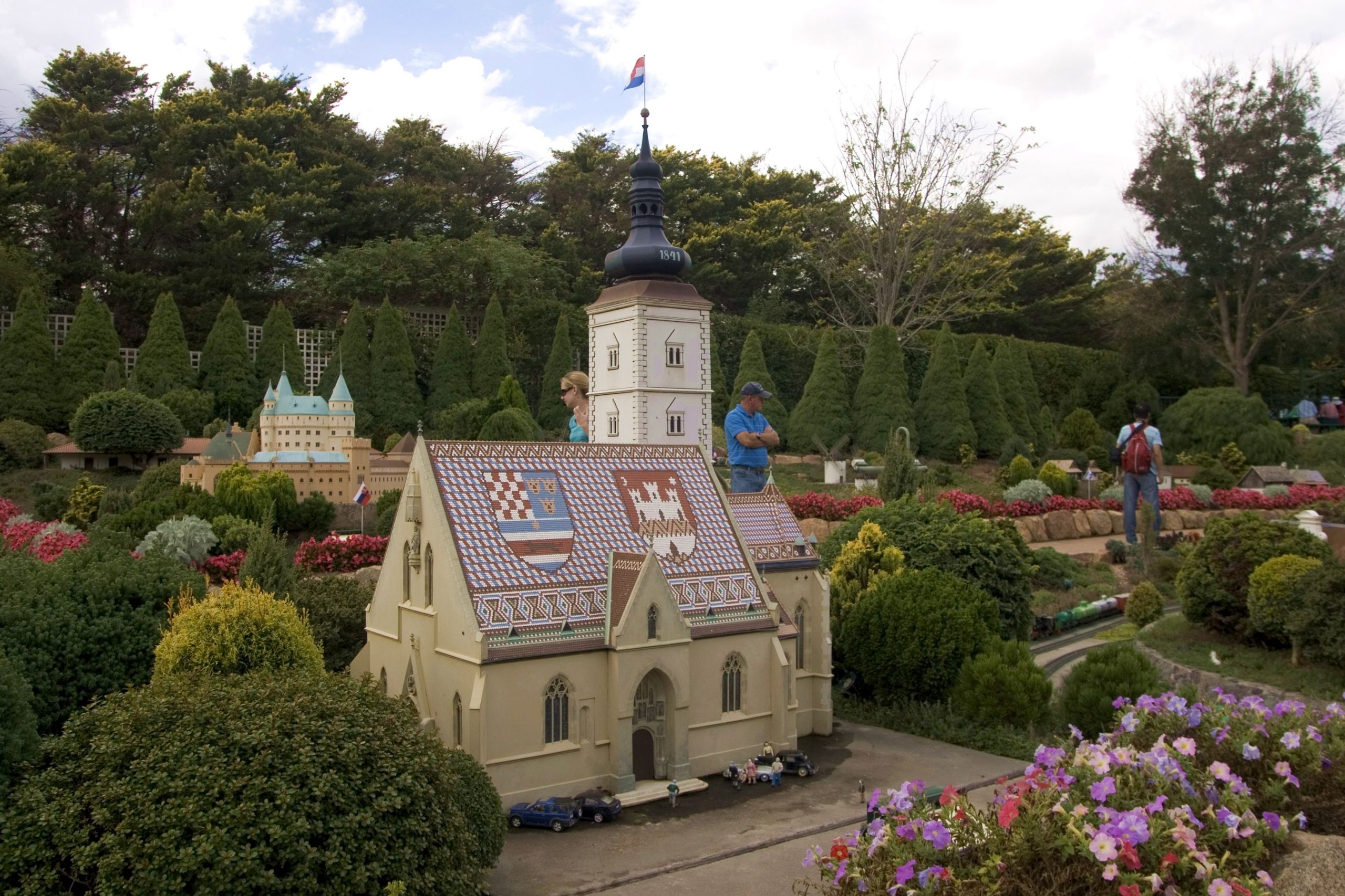 [PHOTO] Zagreb’s Famous St. Mark’s Church at Miniature Village in Australia