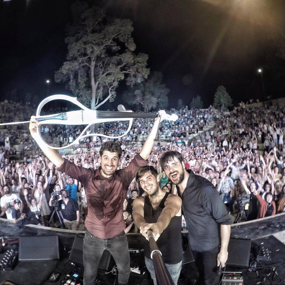 2CELLOS in Perth opening their tour (photo credit: Facebook)