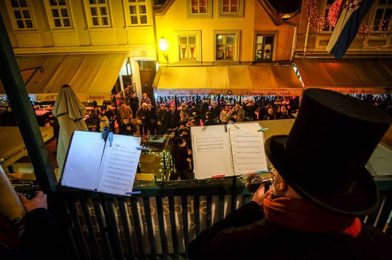 Concerts from Zagreb balconies will take place (photo credit: Zagreb Tourist Board)