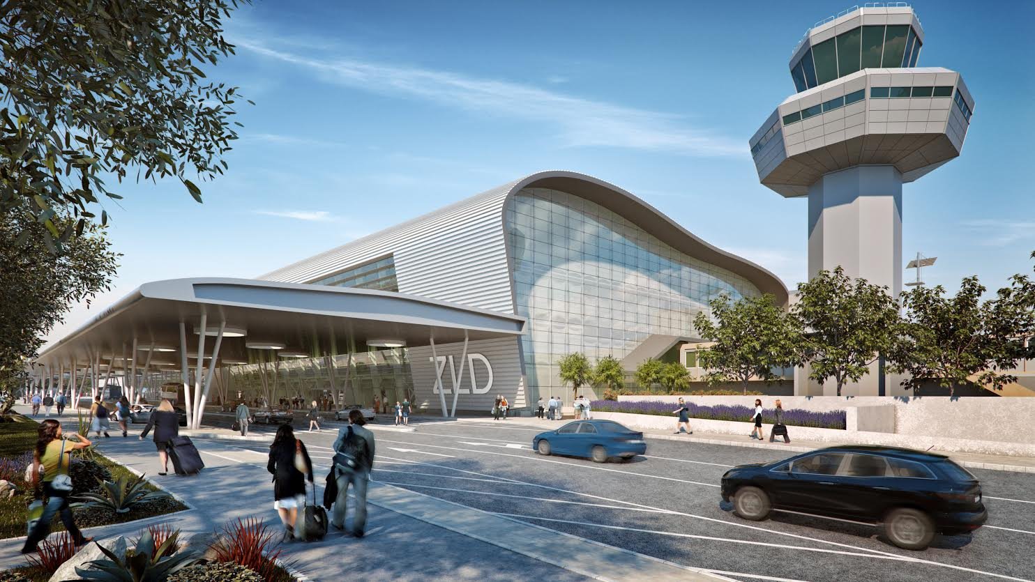 Artists impression of the new terminal (photo: ZL Dubrovnik)