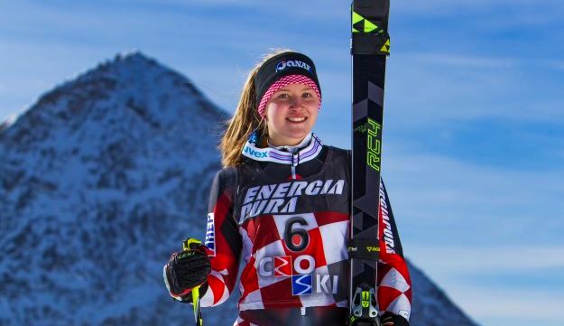 16-Year-Old Croatian Ida Štimac Becomes Best Slalom Skier in the World