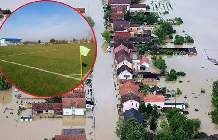 UEFA Visit Renovated Slavonian Stadiums Damaged in Catastrophic Floods