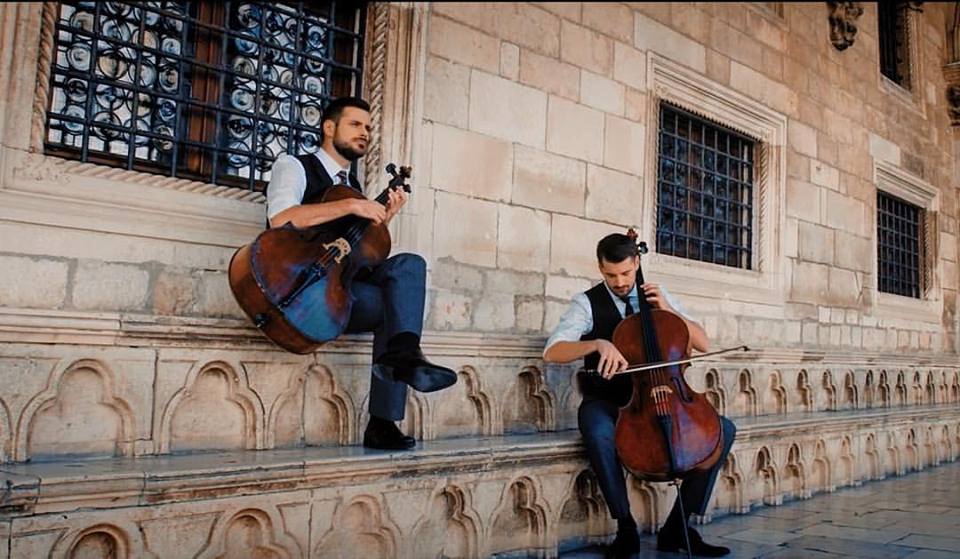 Watch 2CELLOS Playing Breakfast at Tiffany’s Theme ‘Moon River’ in Dubrovnik