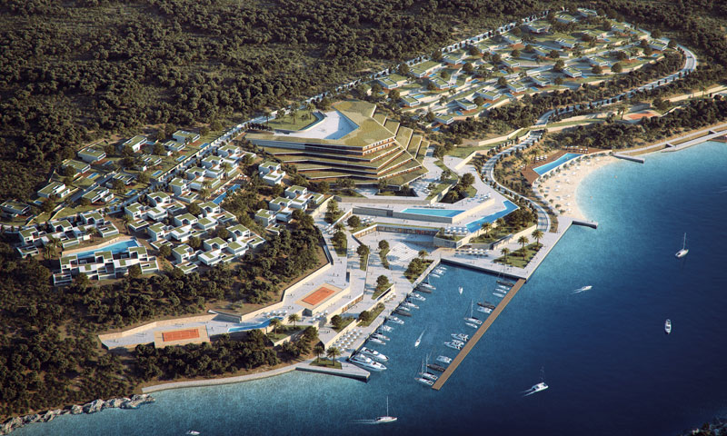 [PHOTO] 5-Star Resort Project on Island of Brač