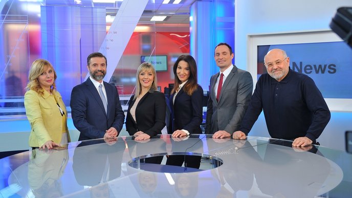 Evening News in English Starts on Croatian TV