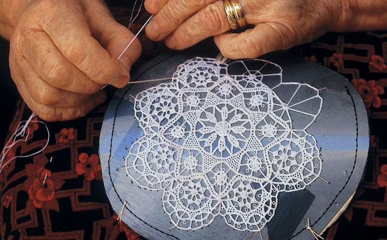 International Lace Festival on Pag Island in June