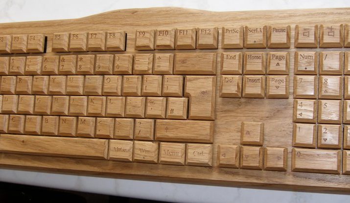 Crolander Wooden Keyboards from Croatia