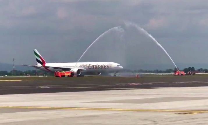[VIDEO] First Emirates Flight Lands in Croatia