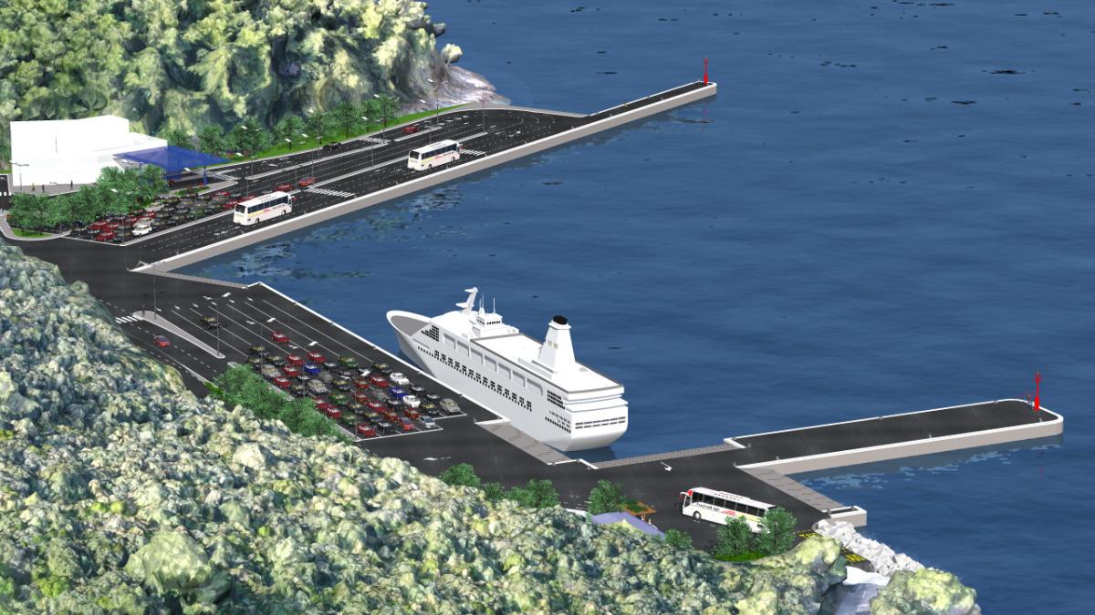 [PHOTO] New €10 Million Port for Korčula Island Design Presented