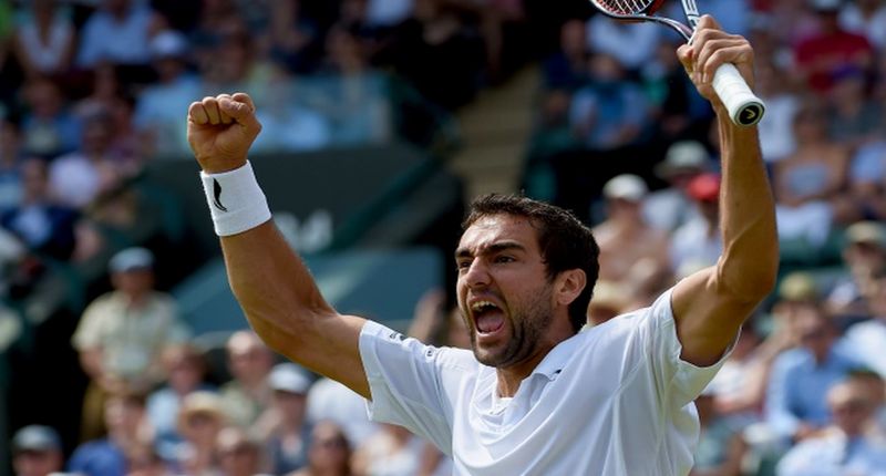 Marin Čilić Storms into Wimbledon Quarter-Final