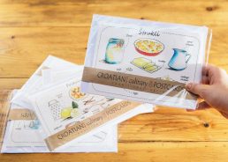 Croatian Culinary Postcards – Souvenir & Recipe in One