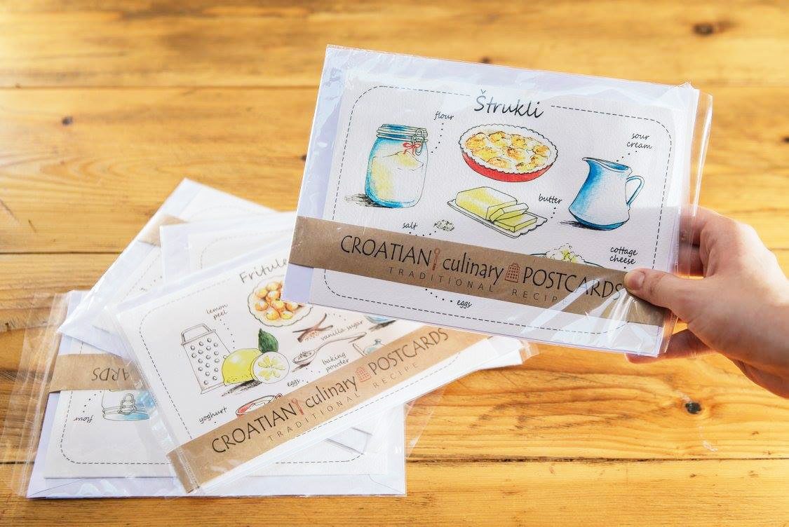 Croatian Culinary Postcards – Souvenir & Recipe in One