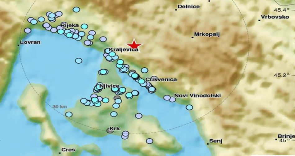 More Earthquakes on Northern Adriatic Coast