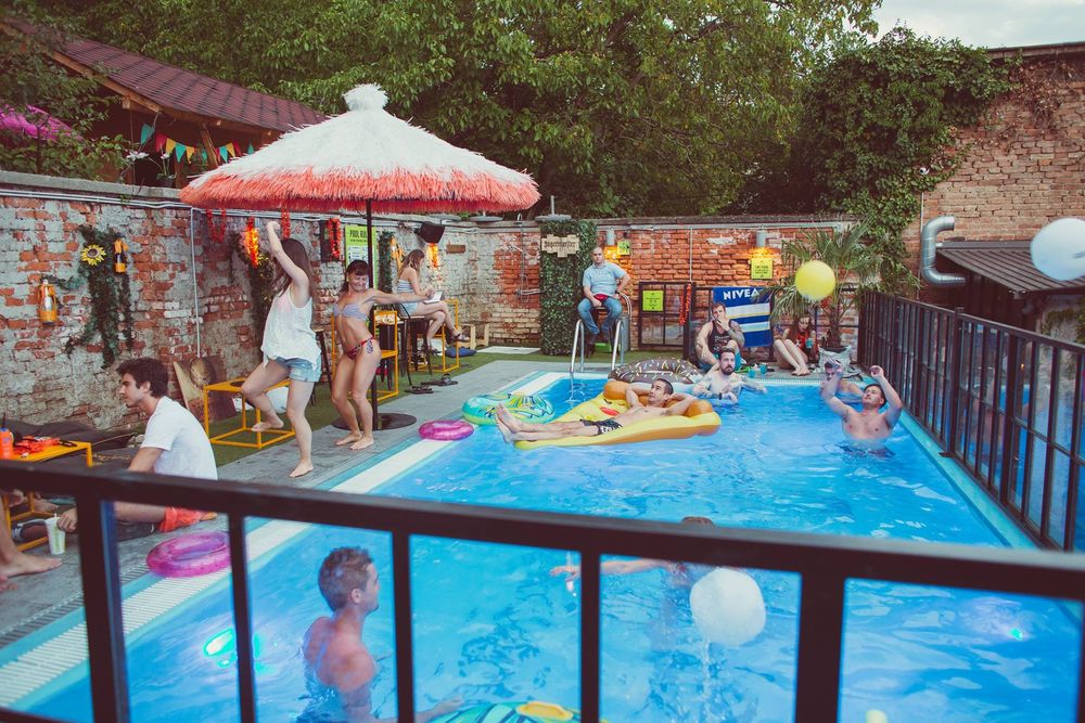 Coolest Pool Party in Town @ Swanky Monkey Garden