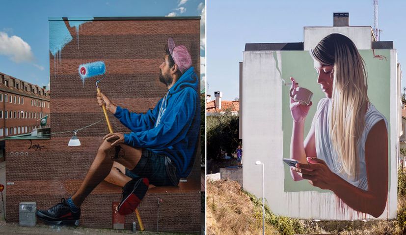 Top Croatian Artists’ Impressive Murals in Sweden & Portugal