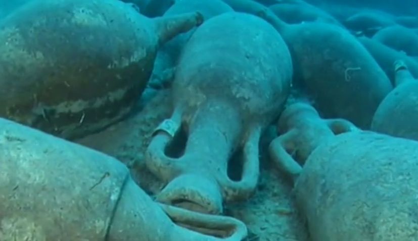 2,000 Year Old Amphora Site Discovered Near Island of Mljet