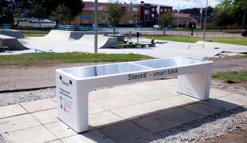 Croatian Smart Benches Spreading Across Sweden
