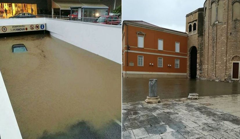 [VIDEO] Big Floods in Zadar