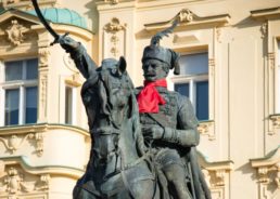 Tie Goes on Monuments to Mark World Cravat Day