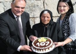 One of Croatia’s Oldest Celebrates 107th Birthday