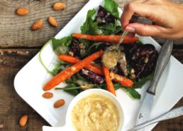 Baked Beetroot & Carrot Salad with Brown Butter Vinaigrette by Little Chef & Little Market
