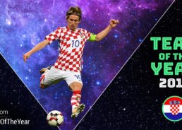 Luka Modric on UEFA Team of the Year Shortlist