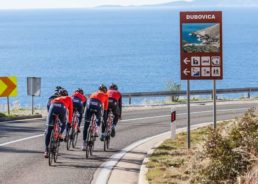 PHOTOS: World’s Top Cyclists Training on Island of Hvar