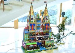 Croatian-Krakow Nativity Scene with 9 Scenes of Croatian History Gifted