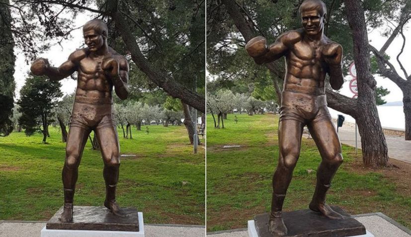 One of Croatia’s Greatest Ever Sportsman Honoured with Life-Size Bronze Statue