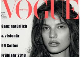 Croatian Model Graces Cover of Vogue Magazine