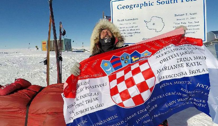 Davor Rostuhar Becomes the First Croatian to Walk to the South Pole